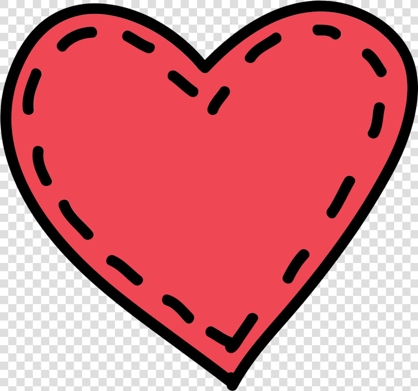 Garabato Icon   Stitched Heart Png  Transparent PngTransparent PNG