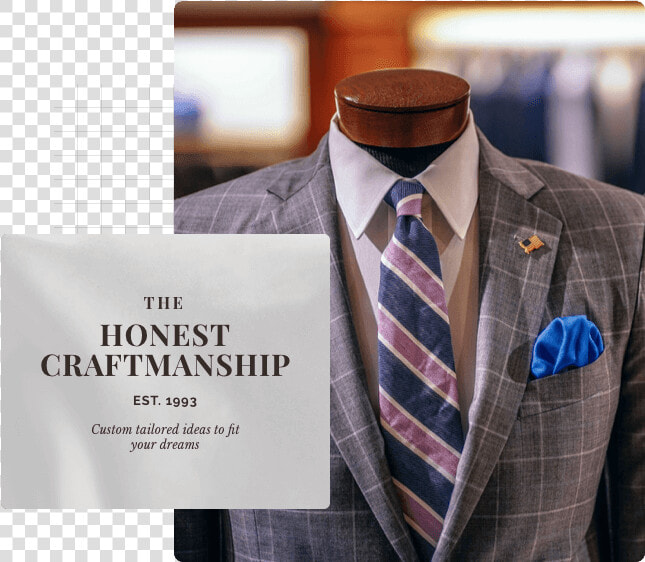 Image To Text Header Artwork   Nice Suits  HD Png DownloadTransparent PNG