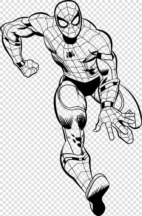 Drawing Dark Spider Man Transparent Png Clipart Free   Spiderman John Romita Sr Sketch  Png DownloadTransparent PNG