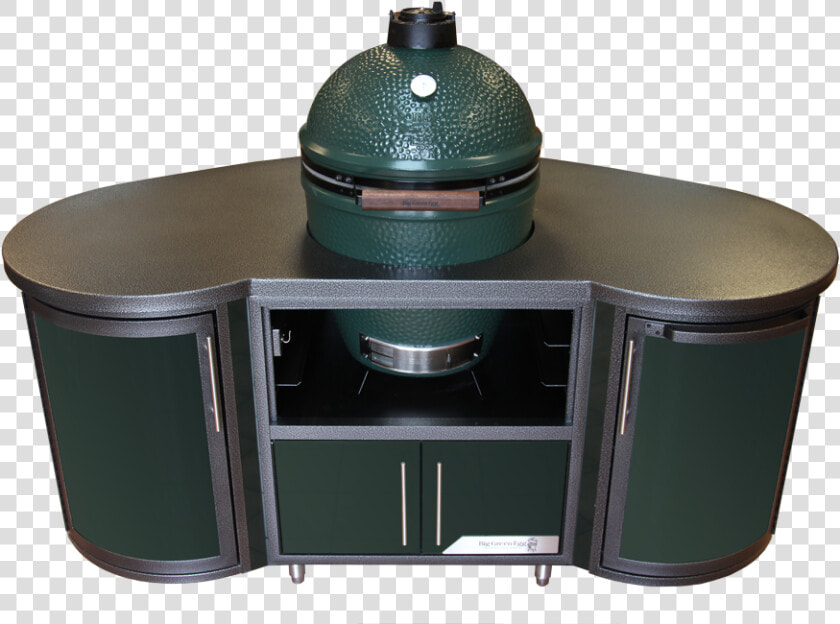 Custom Cooking Island   Green Egg Custom Cooking Island  HD Png DownloadTransparent PNG