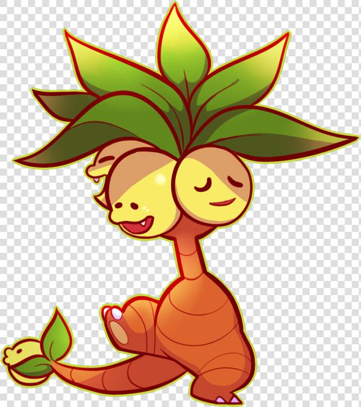 How To Get Exeggutor In Pokemon Fire Red   Pokemon Exeggutor Alola Kawaii  HD Png DownloadTransparent PNG