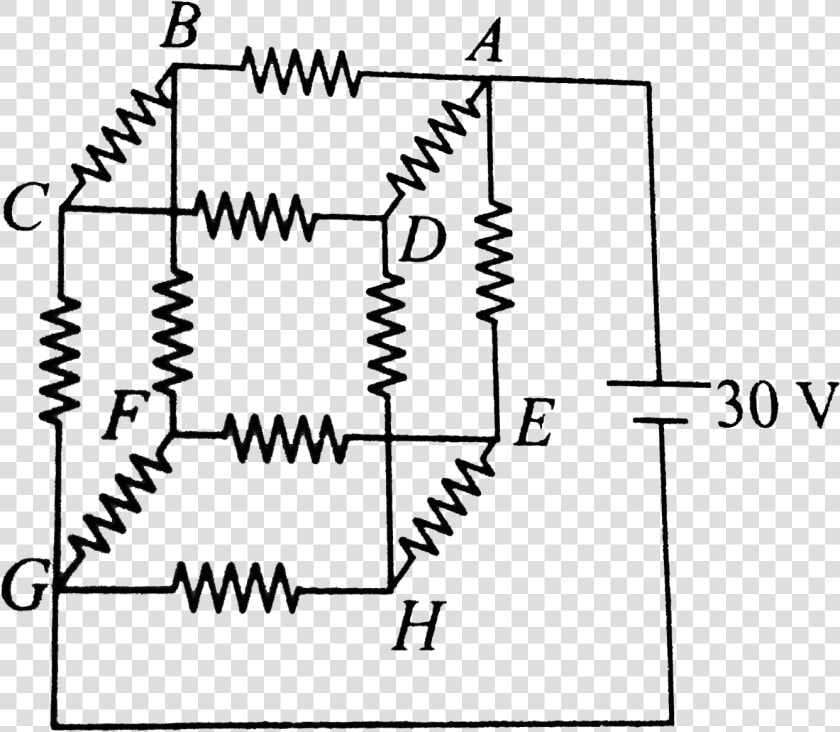 Equivalent Resistance For Cube  HD Png DownloadTransparent PNG