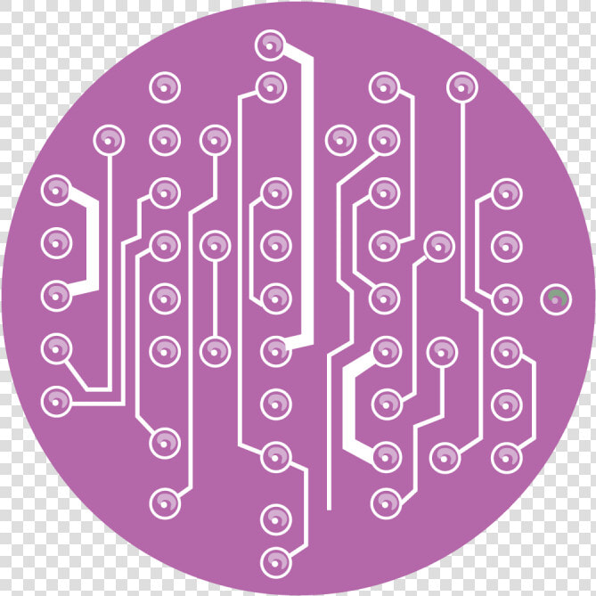 Apollo Design 0080 Circuit Board Glass Pattern C1 0080   Circle  HD Png DownloadTransparent PNG