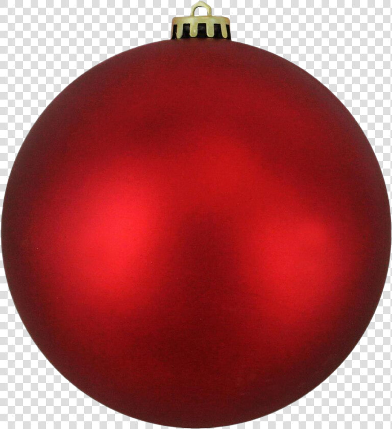 Single Red Christmas Ball Png Pic   Christmas Ornament  Transparent PngTransparent PNG