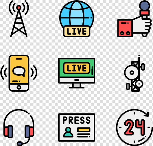 News  amp  Journals   Journalism Icons Clipart  HD Png DownloadTransparent PNG