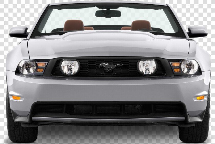 Front View Muscle Car Grill Png   2010 Mustang Front View  Transparent PngTransparent PNG