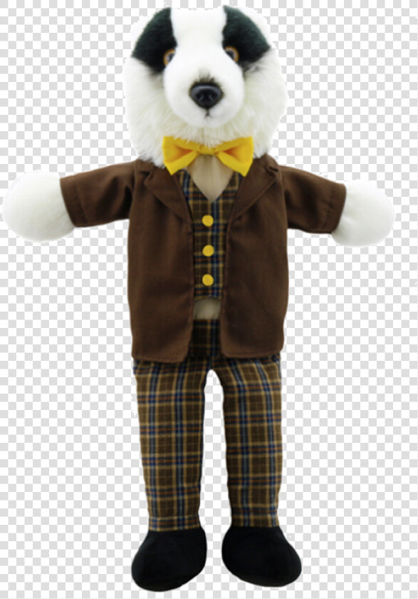 Badger Dressed Animal Puppet Soft Toy   Puppets Dressed Animals Owl  HD Png DownloadTransparent PNG