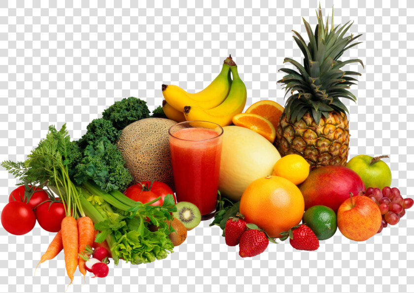 Obst Image   Bunch Of Fruits And Vegetables  HD Png DownloadTransparent PNG