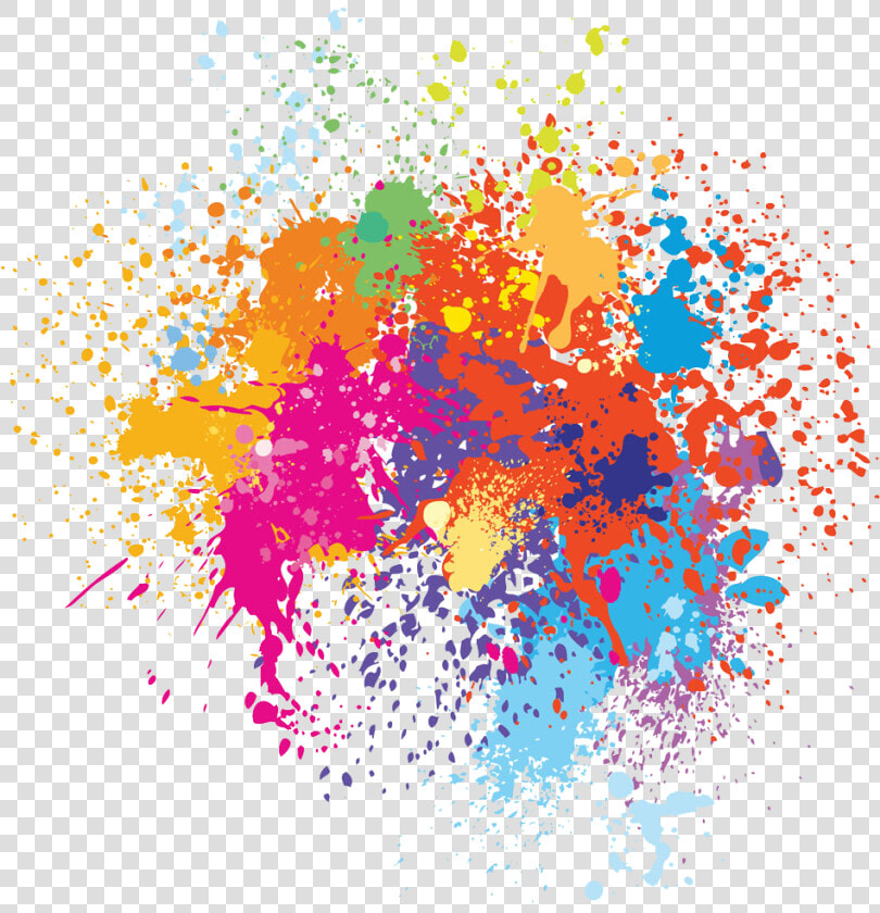 Color Illustration Watercolor Painted Spray Painting   Color Spray Paint Png  Transparent PngTransparent PNG