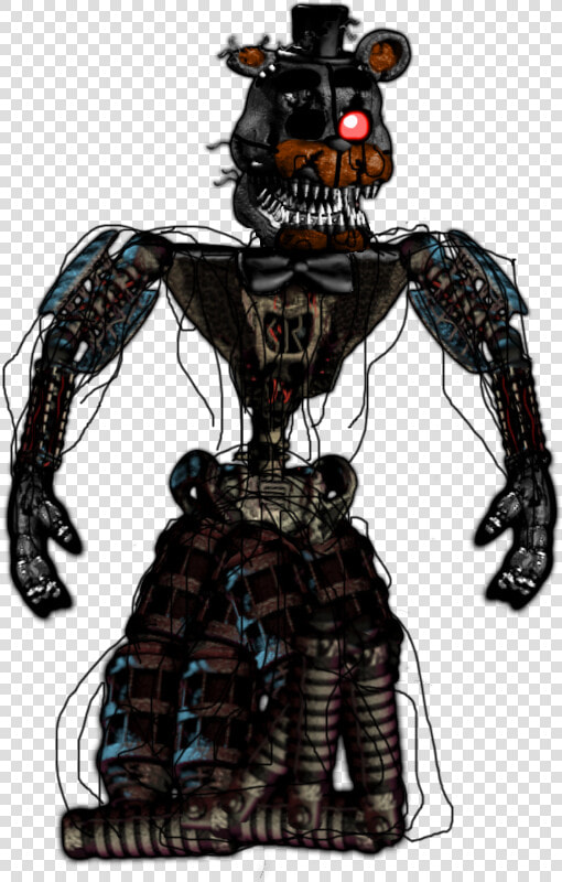 Transparent Nightmare Freddy Png   Fnaf Nightmare Molten Freddy  Png DownloadTransparent PNG