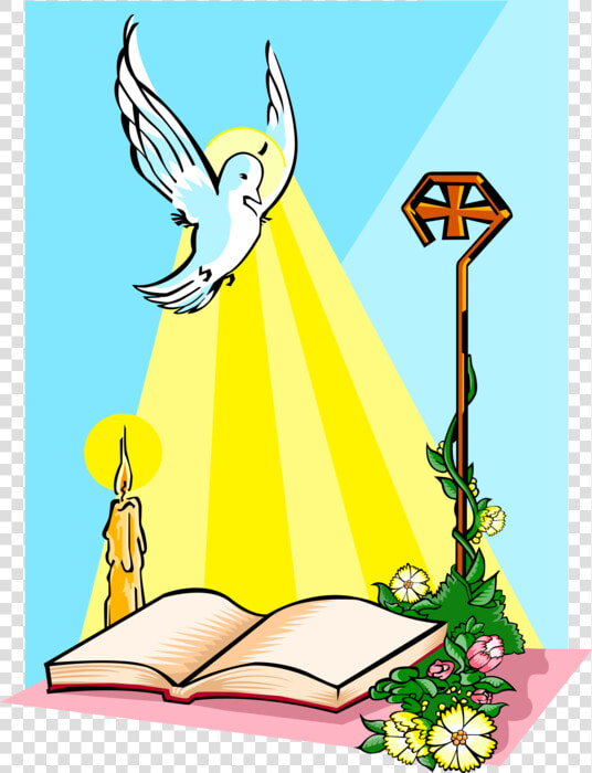 Vector Illustration Of Holy Spirit Dove Descending  HD Png DownloadTransparent PNG