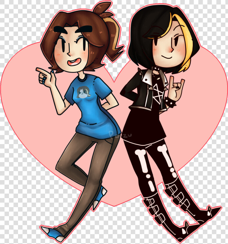 Genderbend Grumps   Game Grumps Arin Drawing  HD Png DownloadTransparent PNG