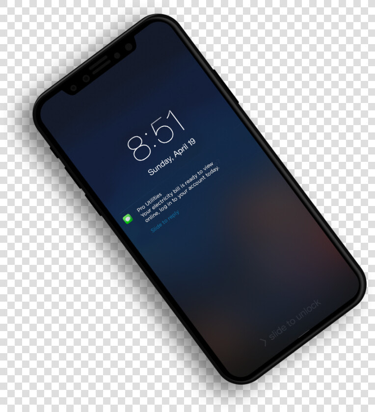 A Phone Displaying An Sms Message On The Lock Screen   Mormoni Libro  HD Png DownloadTransparent PNG