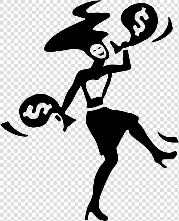 Dance With Your Money Offers Financial Advice For Women   Illustration  HD Png DownloadTransparent PNG