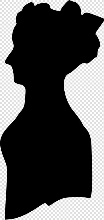 Lady Profile Silhouette Free Photo   Silhouette Old Fashioned Woman  HD Png DownloadTransparent PNG