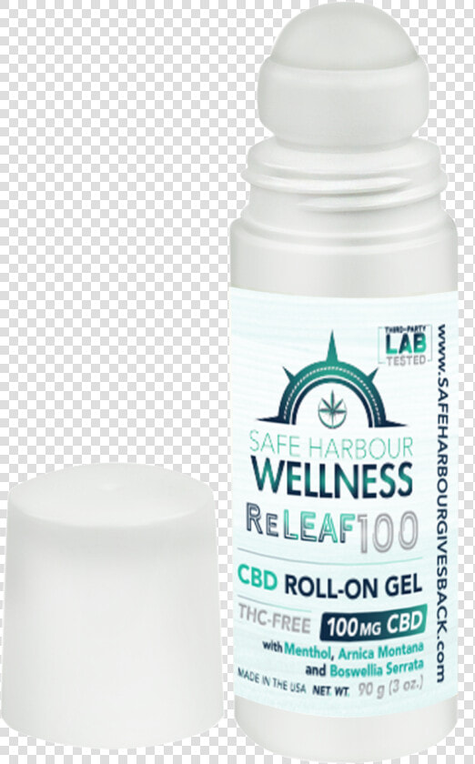 Roll On Pain Rub 100mg Cbd  HD Png DownloadTransparent PNG