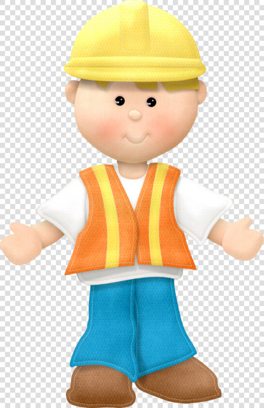 Construction Man Clipart   Png Download   Construction Workers Clip Art  Transparent PngTransparent PNG