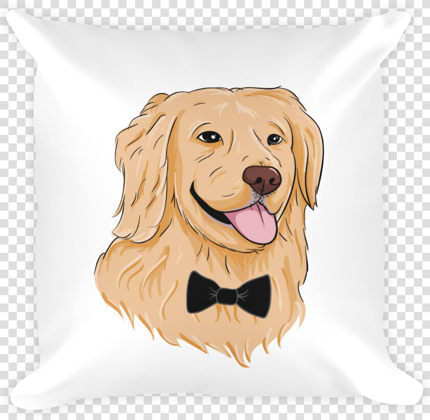 Golden Retriever Pillow Funny Dog Cushion The Jazzy   Cocker Spaniel  HD Png DownloadTransparent PNG