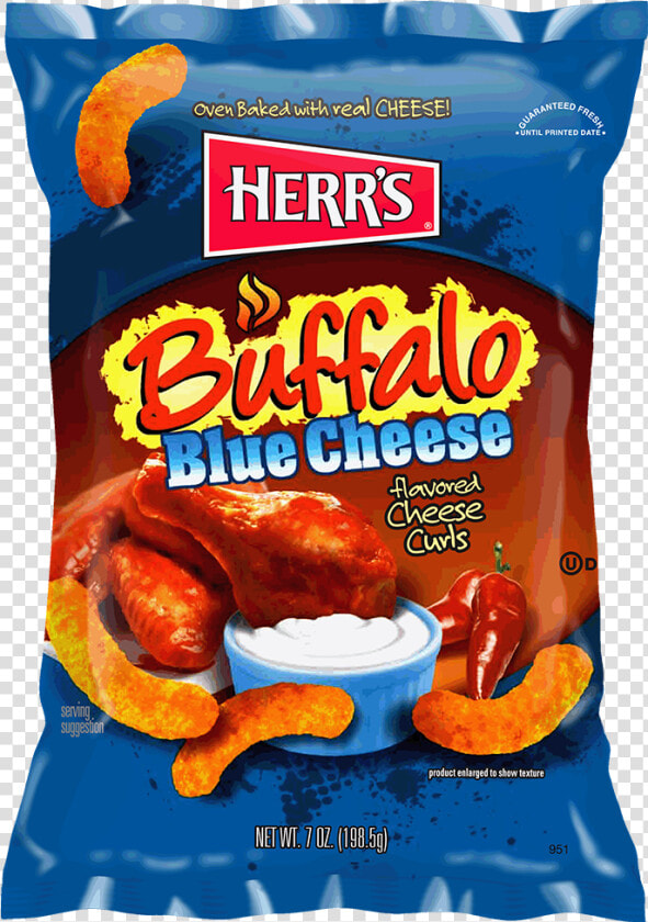 Herr  39 s Buffalo Cheese Curl  HD Png DownloadTransparent PNG