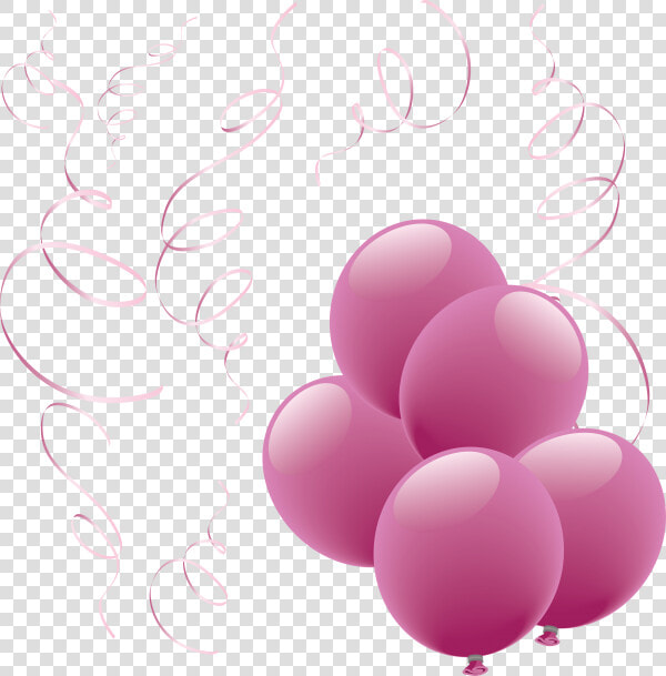 Lavender Color Balloon Png   Balloon Birthday Transparent Background  Png DownloadTransparent PNG