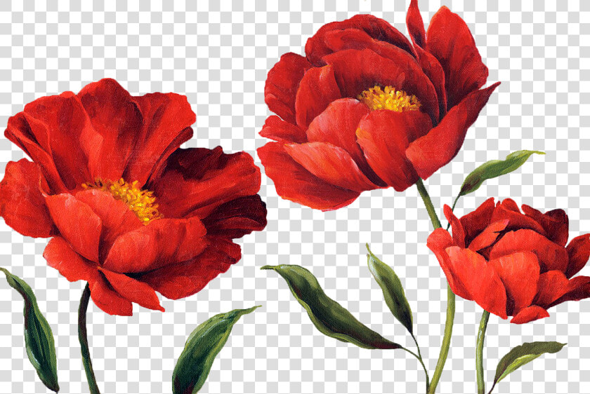 Gucci Flowers Png   Watercolor Red Flowers Png  Transparent PngTransparent PNG