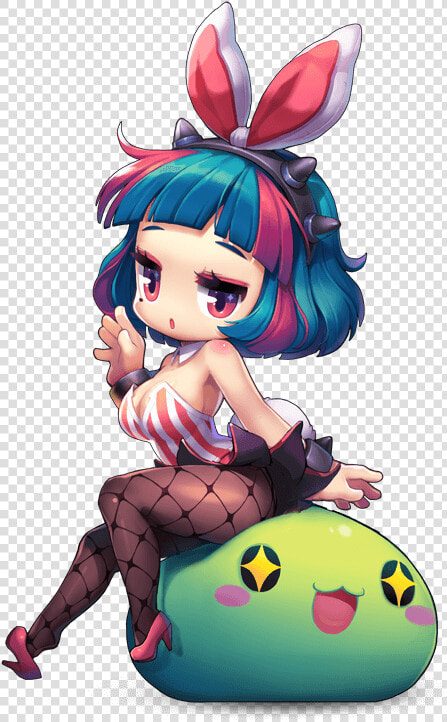 Yglmmnl   Maplestory 2 Bunny Girl  HD Png DownloadTransparent PNG