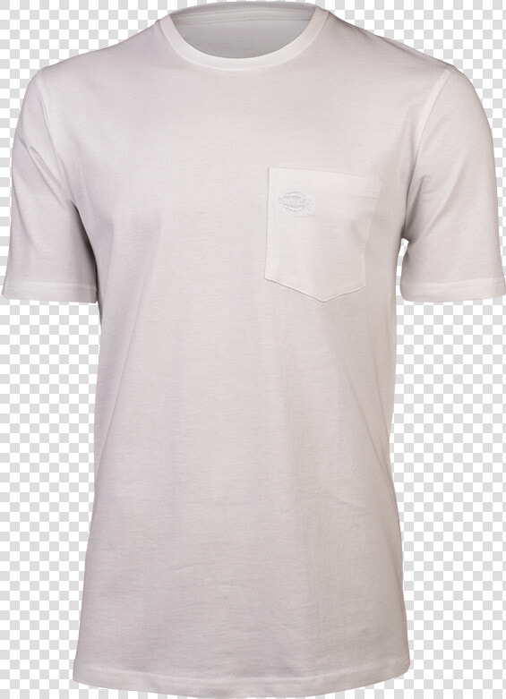 Dickies Basic Pocket T shirt   Plain White Polo Shirt Lady  HD Png DownloadTransparent PNG