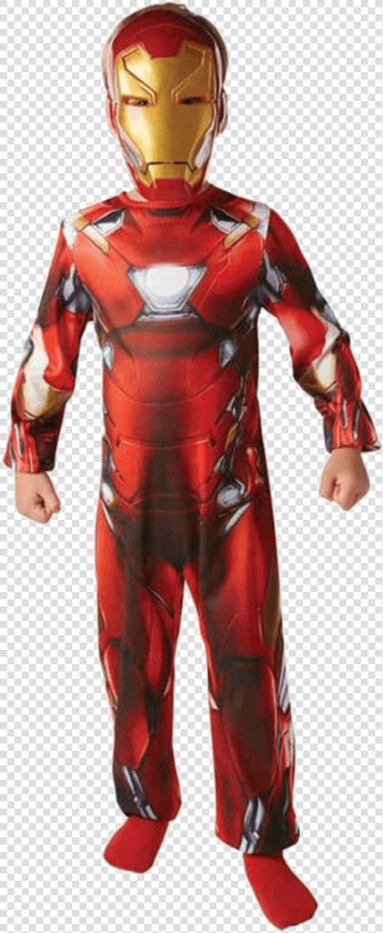 Child Classic Civil War Iron Man Costume   Iron Man Costume Png Hd  Transparent PngTransparent PNG