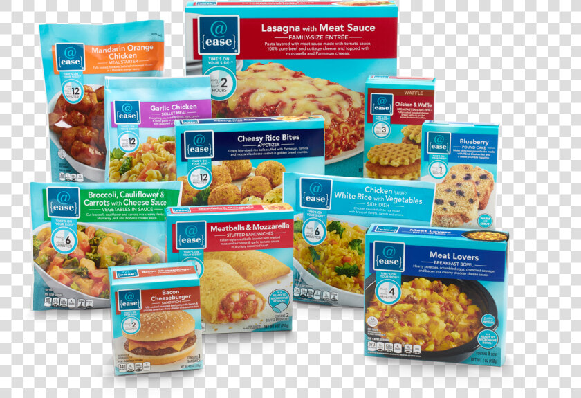  ease Product Line up    ease Frozen Meals  HD Png DownloadTransparent PNG