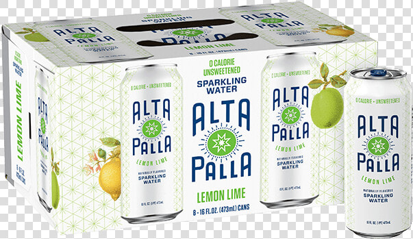 Lemon Lime Alta Palla Sparkling Water  HD Png DownloadTransparent PNG