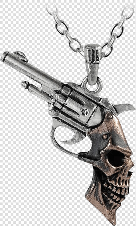 Triggerhead Necklace   Pendentif Pistolet  HD Png DownloadTransparent PNG