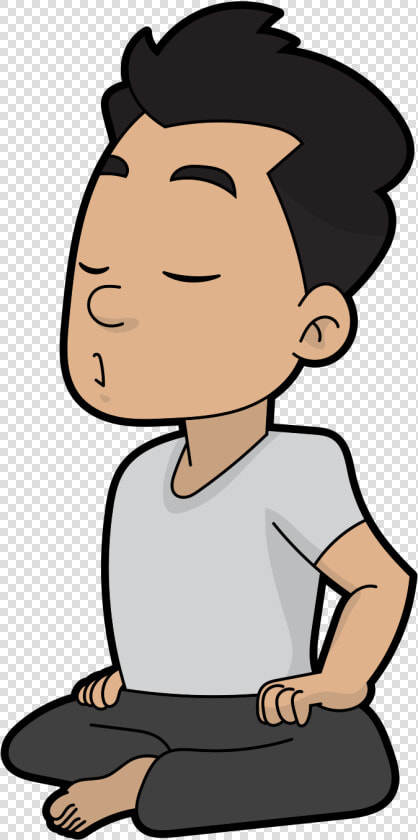 Relaxing Man Cartoon  HD Png DownloadTransparent PNG