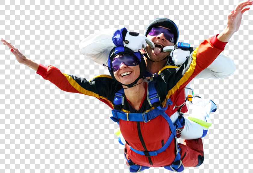 Tandem skydiving   Прыжок С Парашютом Пнг  HD Png DownloadTransparent PNG