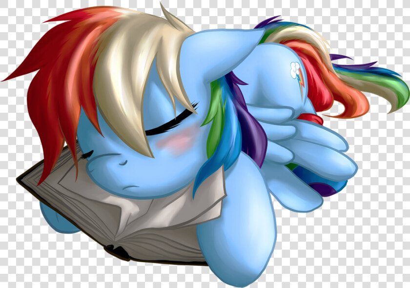 Rainbow Dash Pinkie Pie Fluttershy Mammal Vertebrate   Cute Sleeping Rainbow Dash  HD Png DownloadTransparent PNG