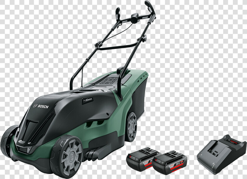 Transparent Lawnmower Png   Bosch Rotak 36 560  Png DownloadTransparent PNG