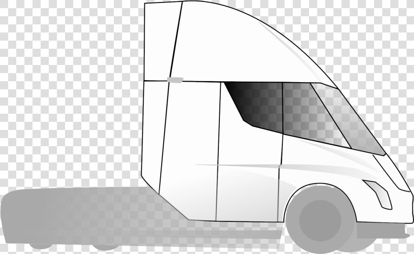 Semi Drawing Mud Truck Transparent Png Clipart Free   Tesla Semi Truck Drawing  Png DownloadTransparent PNG