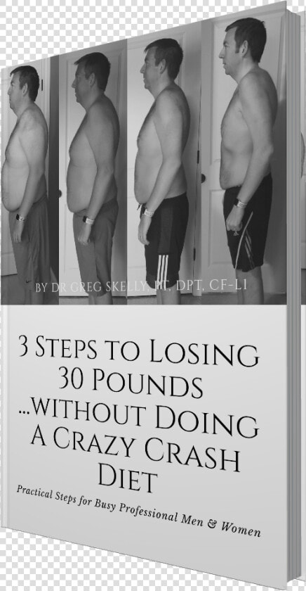 Book Cover 3 Steps To Losing 30 Pounds Without Doing   Barechested  HD Png DownloadTransparent PNG