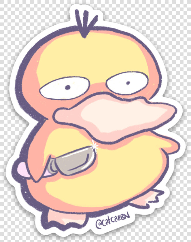 Stickers De Psyduck Png  Transparent PngTransparent PNG