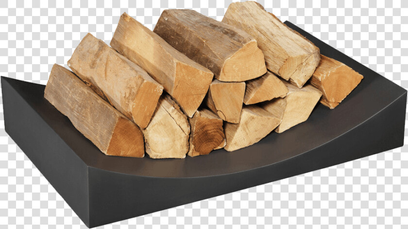 Black Log Holder Radius Small   Wood burning Stove  HD Png DownloadTransparent PNG