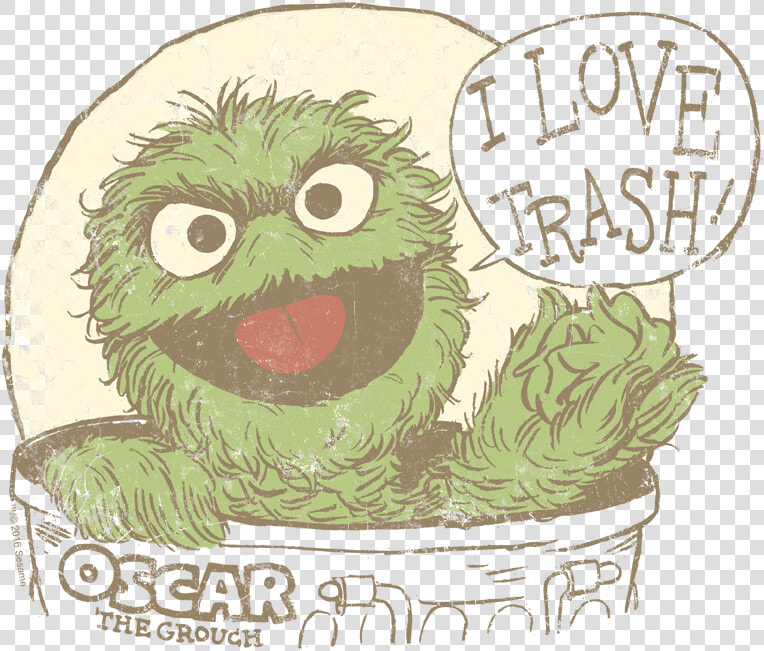 Oscar The Grouch Shirt  HD Png DownloadTransparent PNG