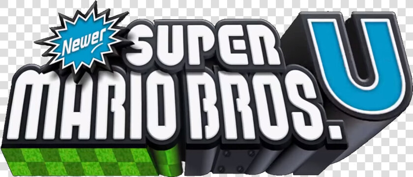 Newer Super Mario Bros   Newer Super Mario Bros U Logo  HD Png DownloadTransparent PNG