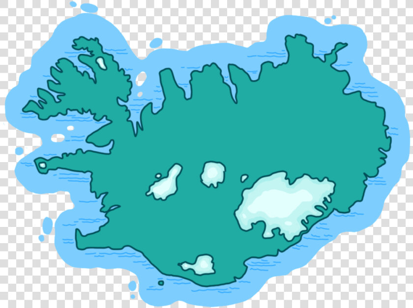 Transparent Iceland Flag Png   Map  Png DownloadTransparent PNG