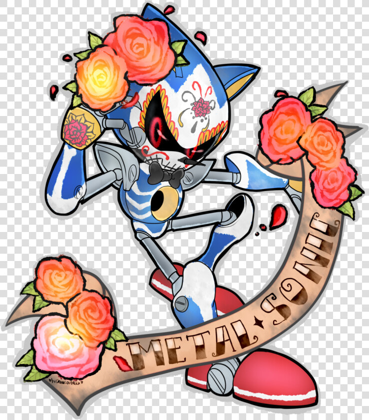 Tumblr Nul5b77mpj1uwb389o1 1280 Tumblr Nul5b77mpj1uwb389o2   Sonic Dia De Muertos  HD Png DownloadTransparent PNG