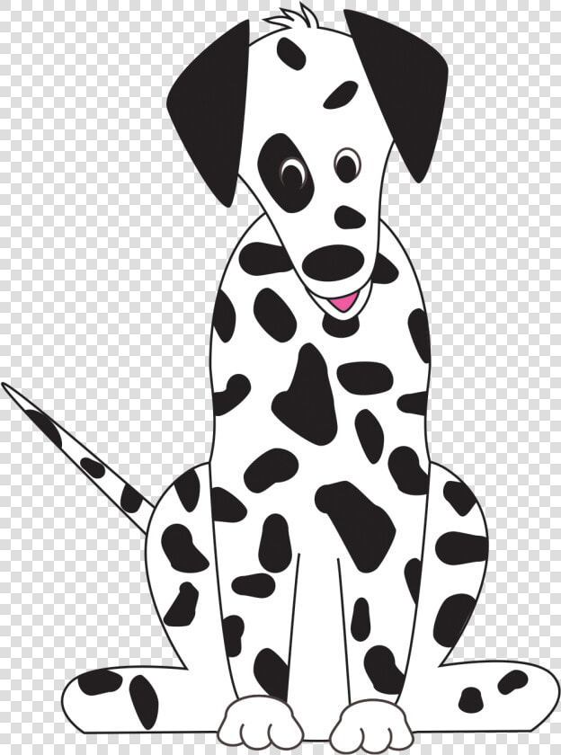 Dalmatian Clipart Pointer Dog   Transparent Png Dalmatian Drawing  Png DownloadTransparent PNG