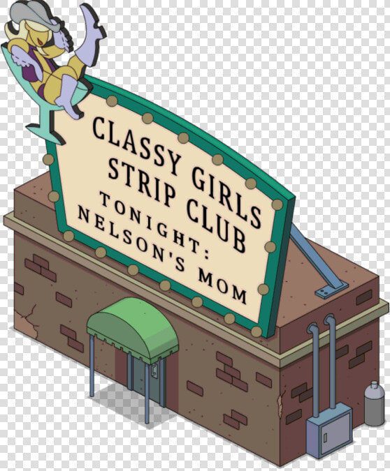 Classy Girl Strip Club   Cartoon  HD Png DownloadTransparent PNG