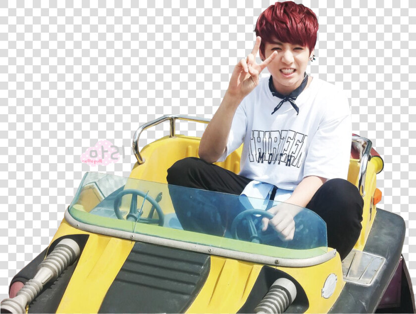 Jeon Jungkook Of Bangtan Boys   Bts In Amusement Park  HD Png DownloadTransparent PNG