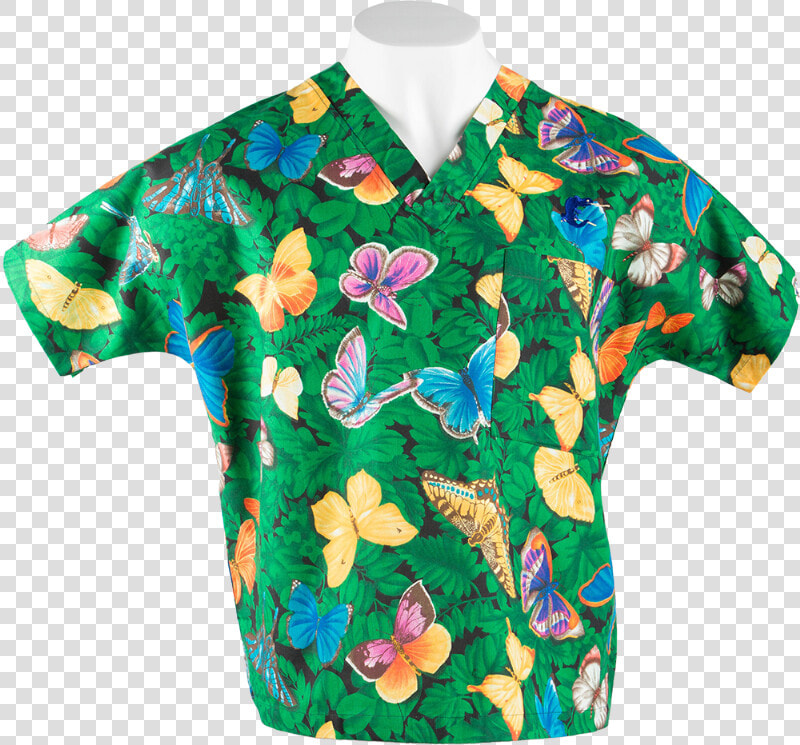 Colourful Scrubs   Scrub Tops   Polo Shirt  HD Png DownloadTransparent PNG