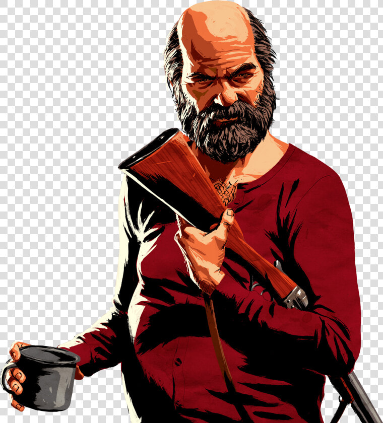 Red Dead Redemption Png   Rdr 2 Uncle Meme  Transparent PngTransparent PNG