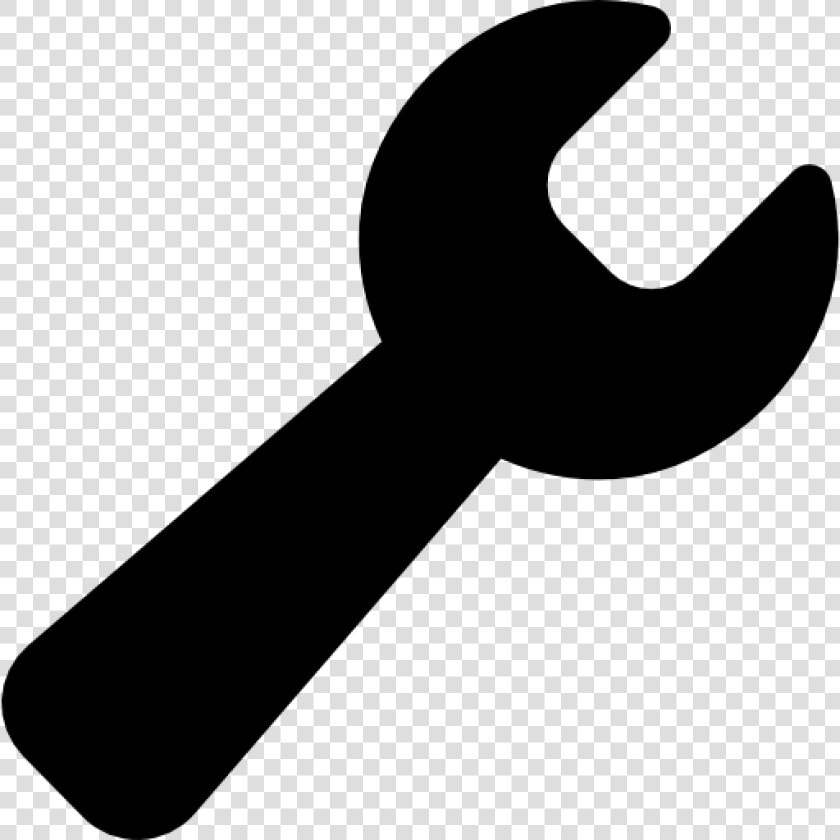 Black Wrench Inicio   Adjust Icon  HD Png DownloadTransparent PNG