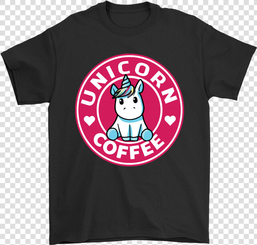 Unicorn Coffee Mashup Starbucks Logo Premium Shirts   Shirt  HD Png DownloadTransparent PNG